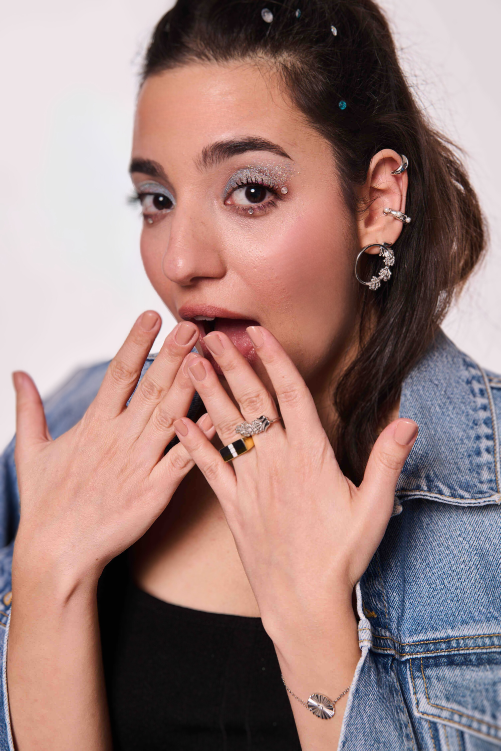 Castor Silver Earrings