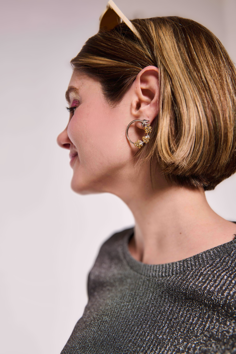 Castor Silver Earrings