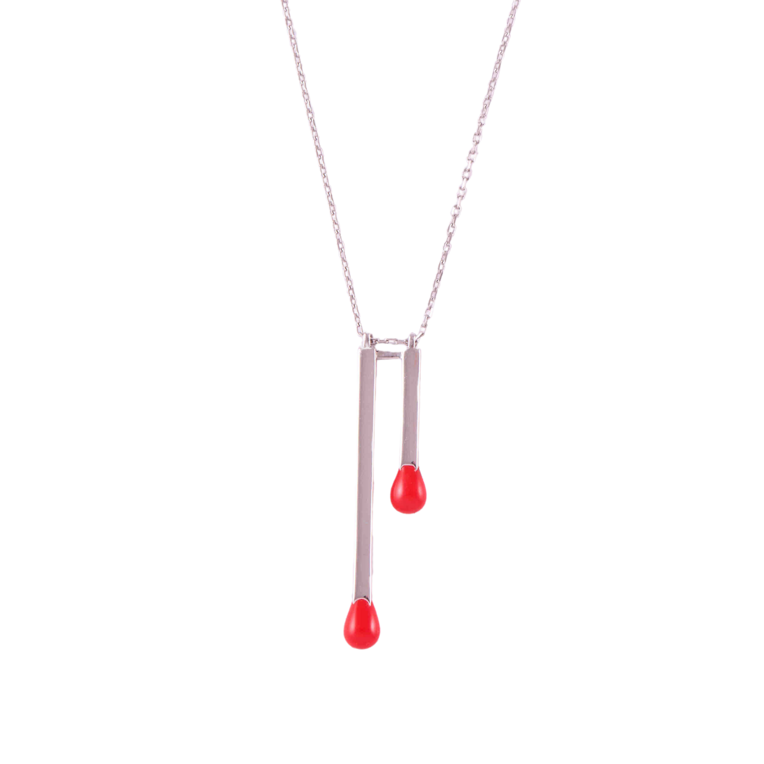 Eris Double Spark Necklace