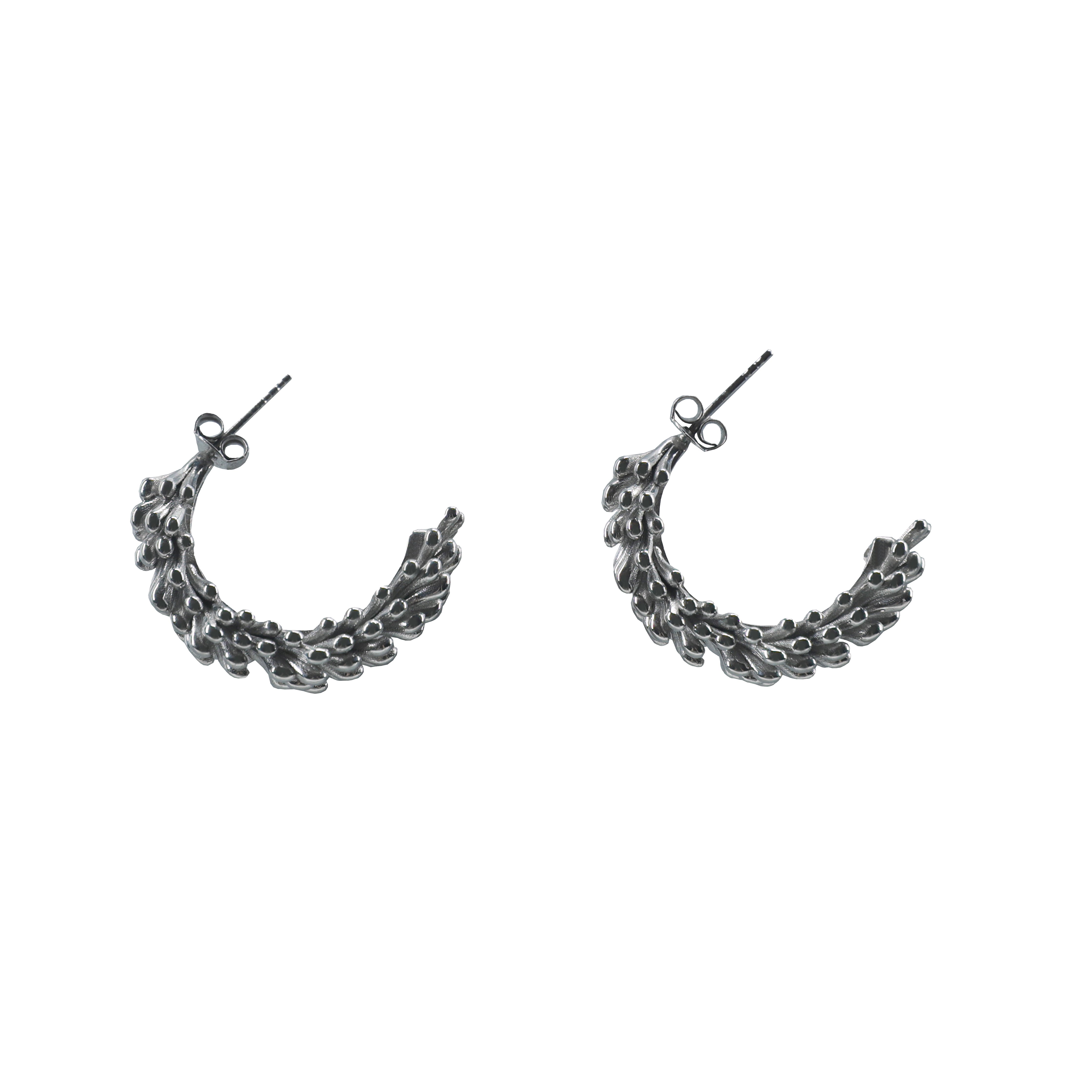 Helene Silver Earrings