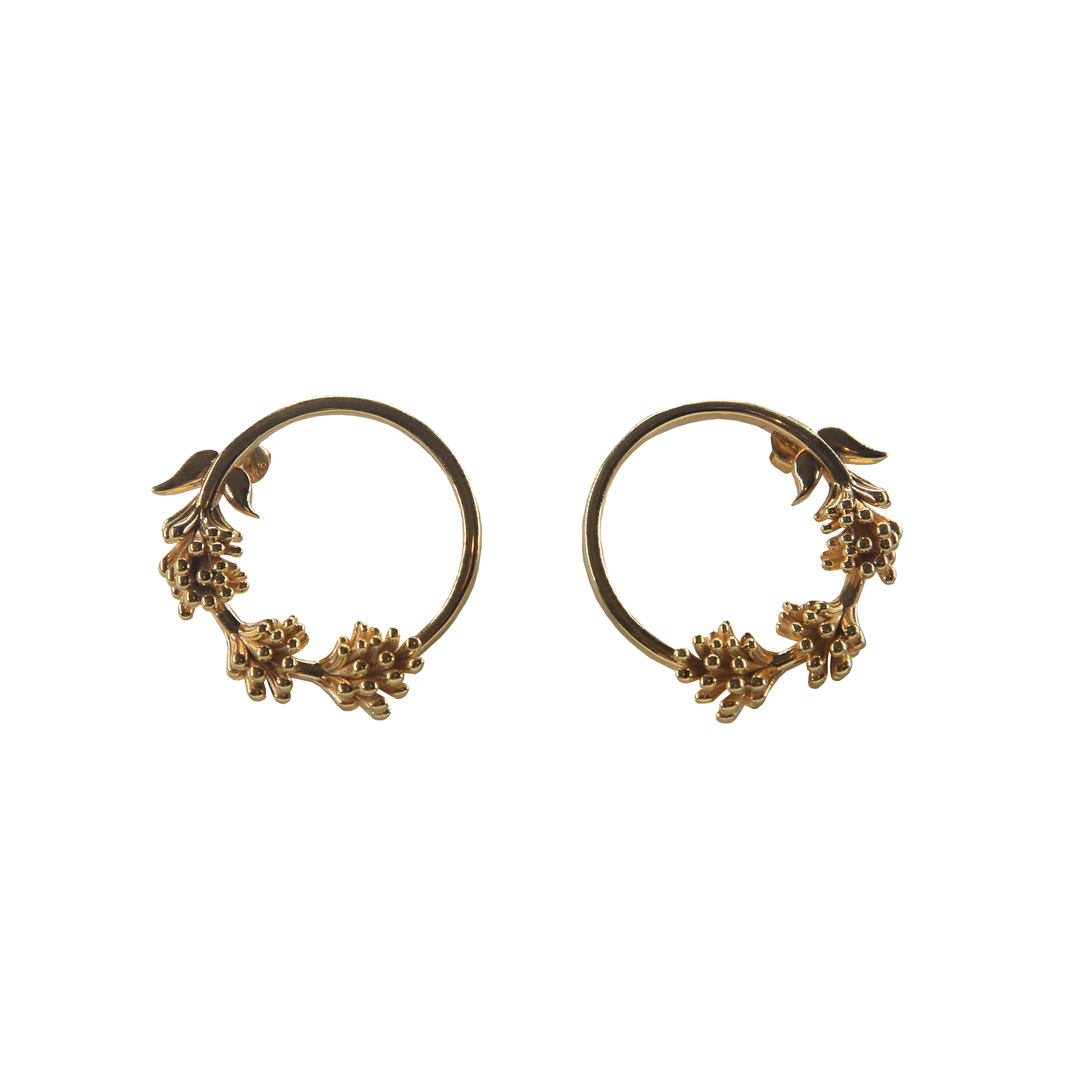 Castor Silver Earrings
