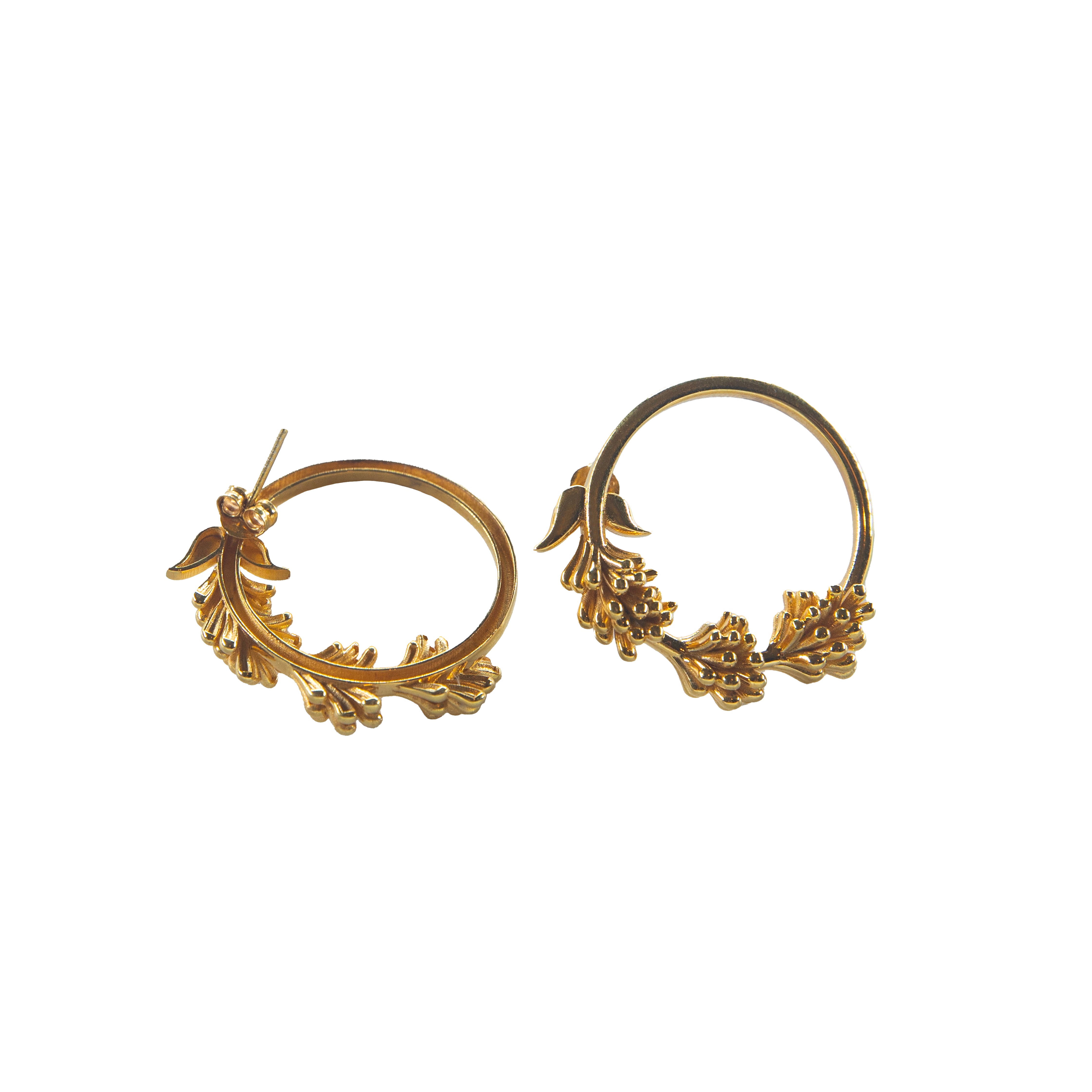 Castor Silver Earrings