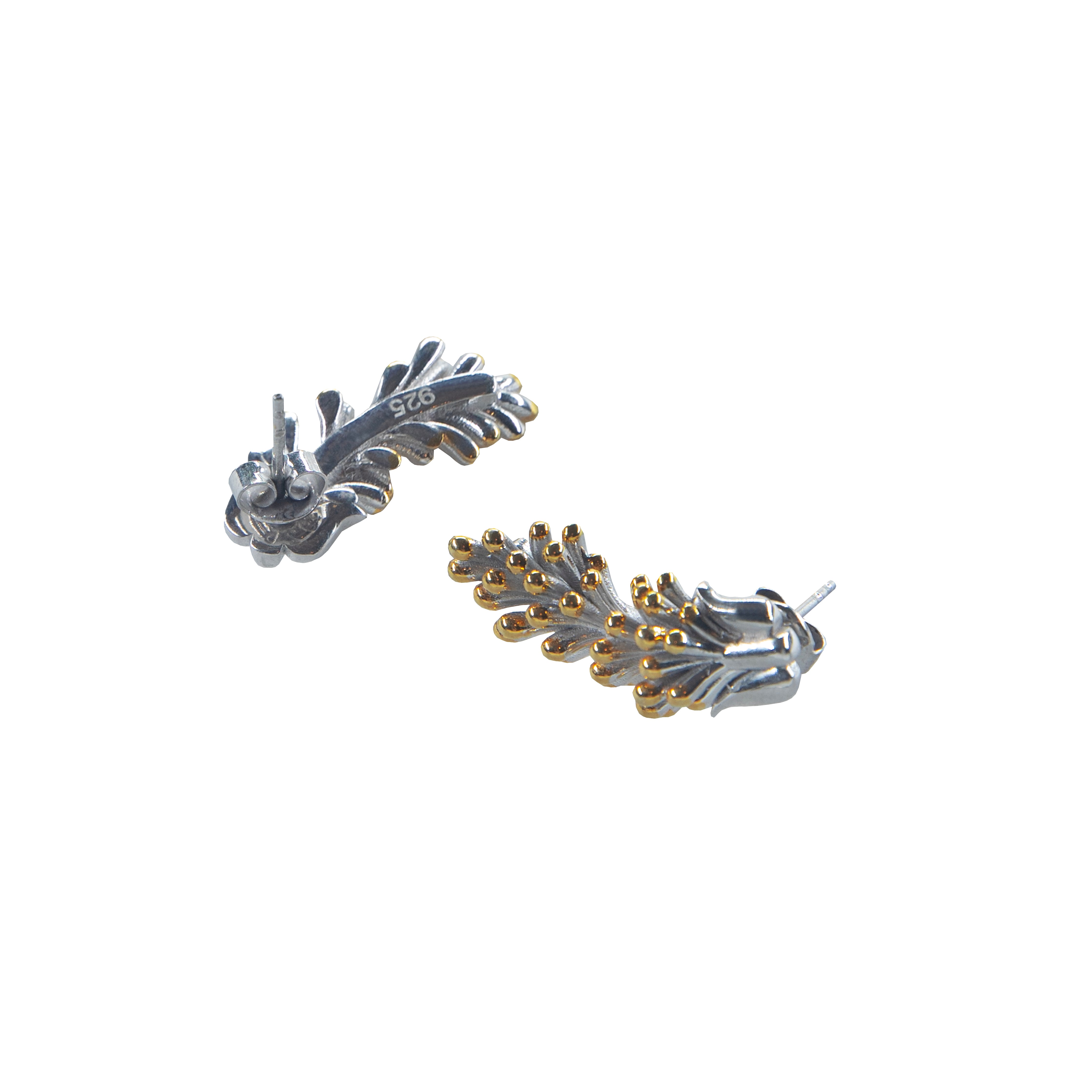 Alya Silver Earrings