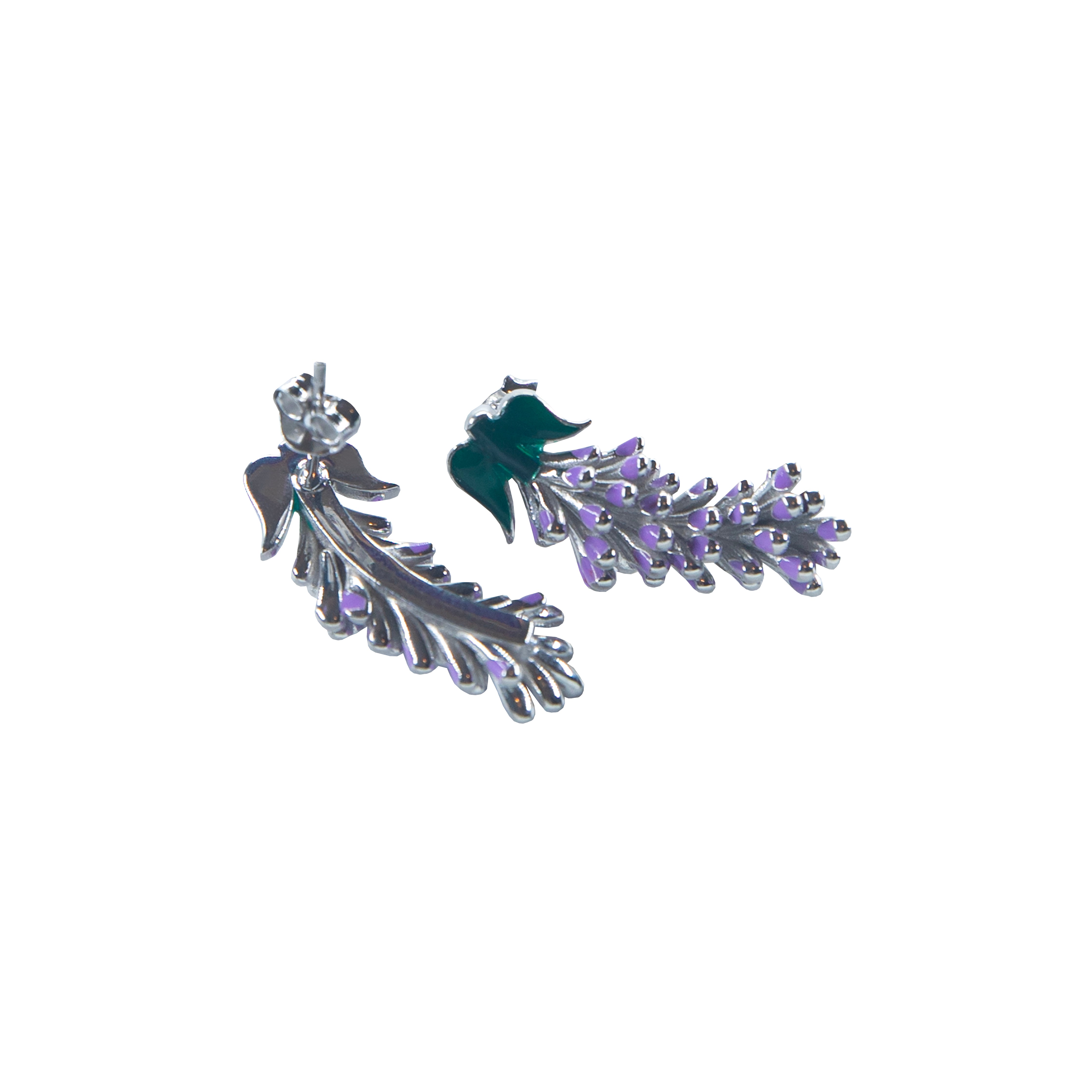 Alya Silver Earrings